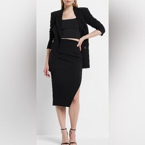 Express Super High Waisted Pencil Skirt